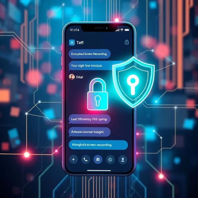 安全聊天App的防录屏技术探讨,防录屏功能-SafeW官网下载