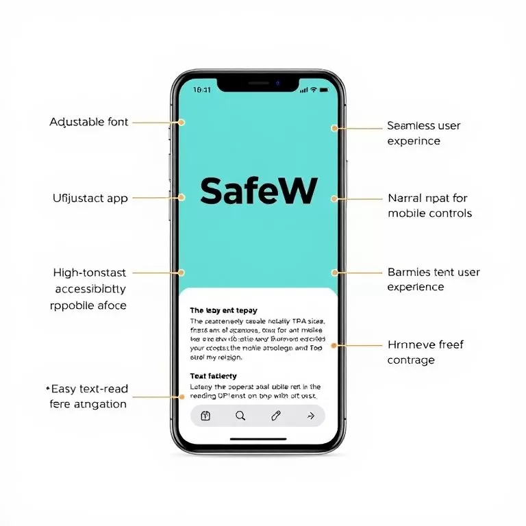 SafeW手机版字体大小调节与可访问性：让每一次阅读都轻松自在 - SafeW官网下载-SafeW官网下载